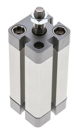 ISO 21287 Compacte Dubbelwerkende Cilinder 20-50mm - Magnetisch - Mannelijke Stang