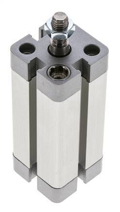 ISO 21287 Compacte Dubbelwerkende Cilinder 20-50mm - Magnetisch - Mannelijke Stang