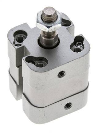 ISO 21287 Compacte Dubbelwerkende Cilinder 20-5mm - Magnetisch - Mannelijke Stang