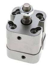 ISO 21287 Compacte Dubbelwerkende Cilinder 20-5mm - Magnetisch - Mannelijke Stang