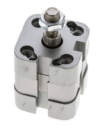 ISO 21287 Compacte Dubbelwerkende Cilinder 20-5mm - Magnetisch - Mannelijke Stang