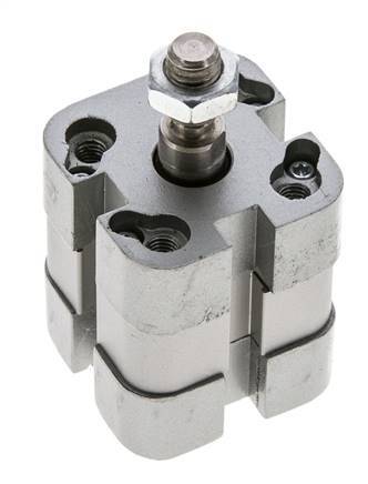 ISO 21287 Compacte Dubbelwerkende Cilinder 20-5mm - Magnetisch - Mannelijke Stang