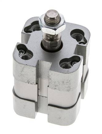 ISO 21287 Compacte Dubbelwerkende Cilinder 20-5mm - Magnetisch - Mannelijke Stang