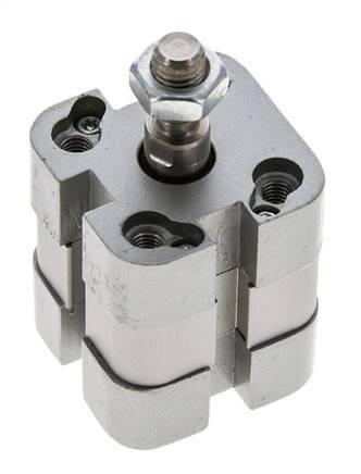 ISO 21287 Compacte Dubbelwerkende Cilinder 20-5mm - Magnetisch - Mannelijke Stang