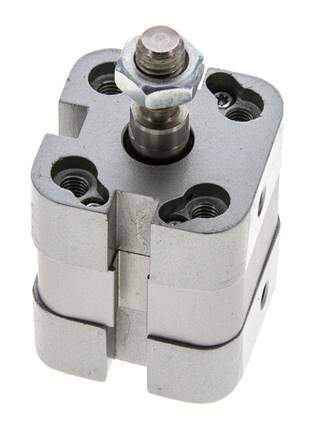 ISO 21287 Compacte Dubbelwerkende Cilinder 20-5mm - Magnetisch - Mannelijke Stang