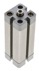 ISO 21287 Compacte Dubbelwerkende Cilinder 20-60mm - Magnetisch