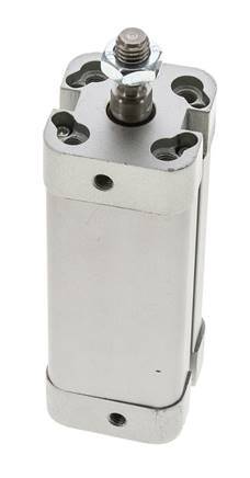 ISO 21287 Compacte Dubbelwerkende Cilinder 20-60mm - Magnetisch - Mannelijke Stang