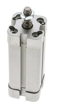ISO 21287 Compacte Dubbelwerkende Cilinder 20-60mm - Magnetisch - Mannelijke Stang