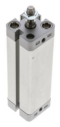 ISO 21287 Compacte Dubbelwerkende Cilinder 20-80mm - Magnetisch - Mannelijke Stang