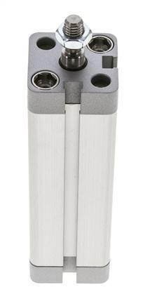 ISO 21287 Compacte Dubbelwerkende Cilinder 20-80mm - Magnetisch - Mannelijke Stang