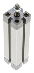 ISO 21287 Compacte Dubbelwerkende Cilinder 20-80mm - Magnetisch - Mannelijke Stang
