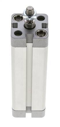ISO 21287 Compacte Dubbelwerkende Cilinder 20-80mm - Magnetisch - Mannelijke Stang