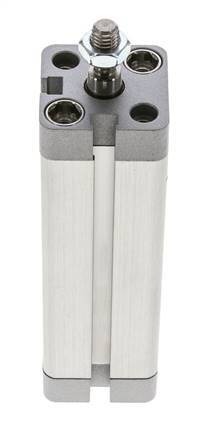 ISO 21287 Compacte Dubbelwerkende Cilinder 20-80mm - Magnetisch - Mannelijke Stang