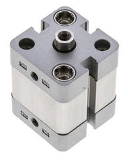 ISO 21287 Compacte Dubbelwerkende Cilinder 25-10mm - Magnetisch