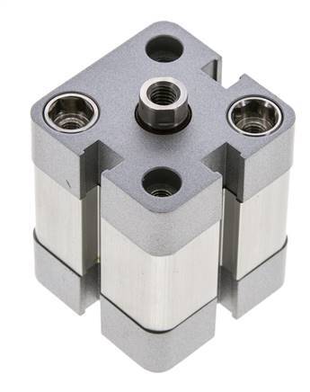 ISO 21287 Compacte Dubbelwerkende Cilinder 25-10mm - Magnetisch