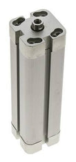 ISO 21287 Compacte Dubbelwerkende Cilinder 25-100mm - Magnetisch