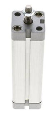 ISO 21287 Compacte Dubbelwerkende Cilinder 25-100mm - Magnetisch - Mannelijke Stang