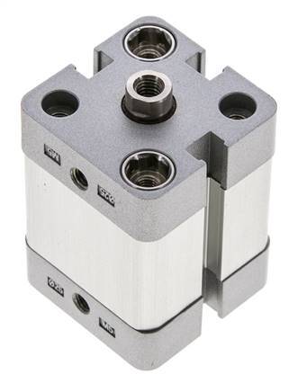 ISO 21287 Compacte Dubbelwerkende Cilinder 25-15mm - Magnetisch