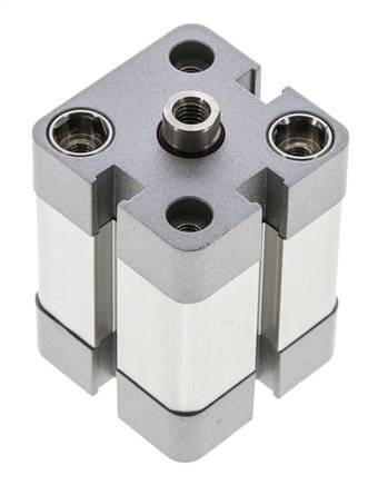 ISO 21287 Compacte Dubbelwerkende Cilinder 25-15mm - Magnetisch