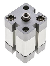 ISO 21287 Compacte Dubbelwerkende Cilinder 25-15mm - Magnetisch