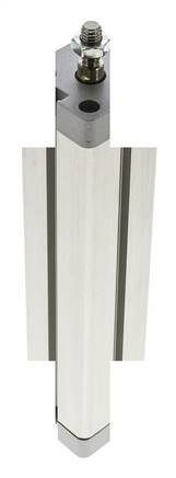 ISO 21287 Compacte Dubbelwerkende Cilinder 25-150mm - Magnetisch - Mannelijke Stang