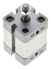 ISO 21287 Compacte Dubbelwerkende Cilinder 25-15mm - Magnetisch - Mannelijke Stang