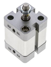 ISO 21287 Compacte Dubbelwerkende Cilinder 25-15mm - Magnetisch - Mannelijke Stang