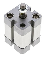 ISO 21287 Compacte Dubbelwerkende Cilinder 25-15mm - Magnetisch - Mannelijke Stang