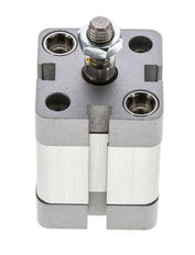 ISO 21287 Compacte Dubbelwerkende Cilinder 25-15mm - Magnetisch - Mannelijke Stang