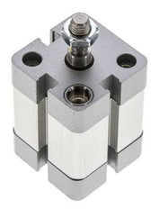 ISO 21287 Compacte Dubbelwerkende Cilinder 25-15mm - Magnetisch - Mannelijke Stang