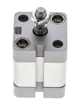 ISO 21287 Compacte Dubbelwerkende Cilinder 25-15mm - Magnetisch - Mannelijke Stang
