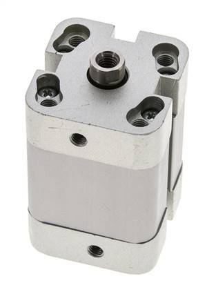 ISO 21287 Compacte Dubbelwerkende Cilinder 25-20mm - Magnetisch