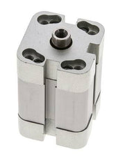 ISO 21287 Compacte Dubbelwerkende Cilinder 25-20mm - Magnetisch