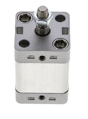 ISO 21287 Compacte Dubbelwerkende Cilinder 25-20mm - Magnetisch - Mannelijke Stang