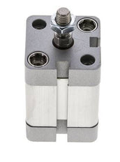 ISO 21287 Compacte Dubbelwerkende Cilinder 25-20mm - Magnetisch - Mannelijke Stang