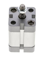 ISO 21287 Compacte Dubbelwerkende Cilinder 25-20mm - Magnetisch - Mannelijke Stang