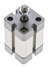 ISO 21287 Compacte Dubbelwerkende Cilinder 25-20mm - Magnetisch - Mannelijke Stang