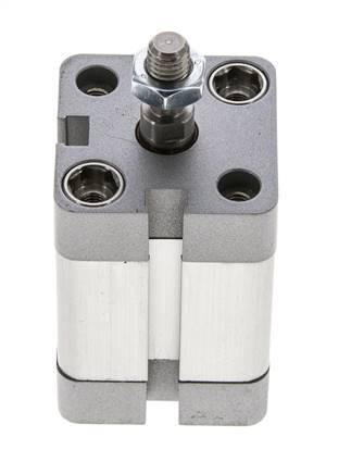ISO 21287 Compacte Dubbelwerkende Cilinder 25-20mm - Magnetisch - Mannelijke Stang