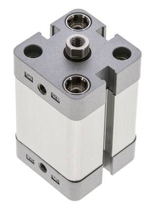 ISO 21287 Compacte Dubbelwerkende Cilinder 25-25mm - Magnetisch
