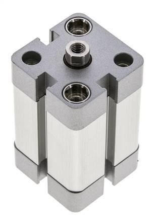 ISO 21287 Compacte Dubbelwerkende Cilinder 25-25mm - Magnetisch