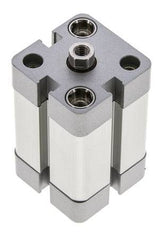 ISO 21287 Compacte Dubbelwerkende Cilinder 25-25mm - Magnetisch