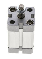 ISO 21287 Compacte Dubbelwerkende Cilinder 25-25mm - Magnetisch - Mannelijke Stang