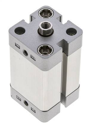 ISO 21287 Compacte Dubbelwerkende Cilinder 25-30mm - Magnetisch