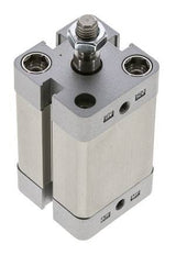 ISO 21287 Compacte Dubbelwerkende Cilinder 25-30mm - Magnetisch - Mannelijke Stang