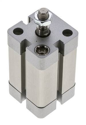 ISO 21287 Compacte Dubbelwerkende Cilinder 25-30mm - Magnetisch - Mannelijke Stang