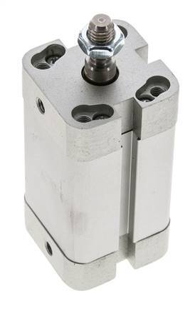 ISO 21287 Compacte Dubbelwerkende Cilinder 25-37mm - Magnetisch - Mannelijke Stang