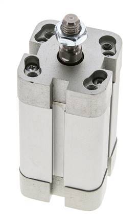 ISO 21287 Compacte Dubbelwerkende Cilinder 25-37mm - Magnetisch - Mannelijke Stang