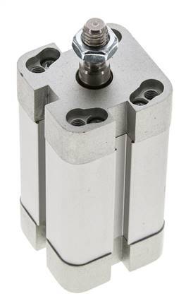 ISO 21287 Compacte Dubbelwerkende Cilinder 25-37mm - Magnetisch - Mannelijke Stang