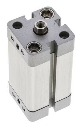 ISO 21287 Compacte Dubbelwerkende Cilinder 25-40mm - Magnetisch