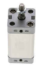 ISO 21287 Compacte Dubbelwerkende Cilinder 25-40mm - Magnetisch - Mannelijke Stang